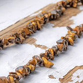 Tiger's eye Chip Necklace